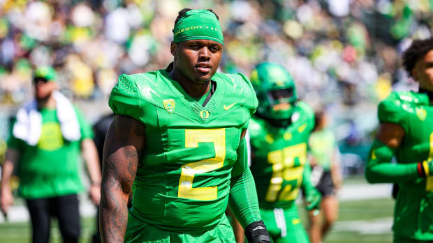 DJ Johnson Oregon Spring Game Cropped